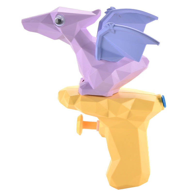 Cartoon Dinosaur Water Gun Toy Mini Press Water Spray Gun Water Fight Parent-Child Interaction Outdoor Water Toy