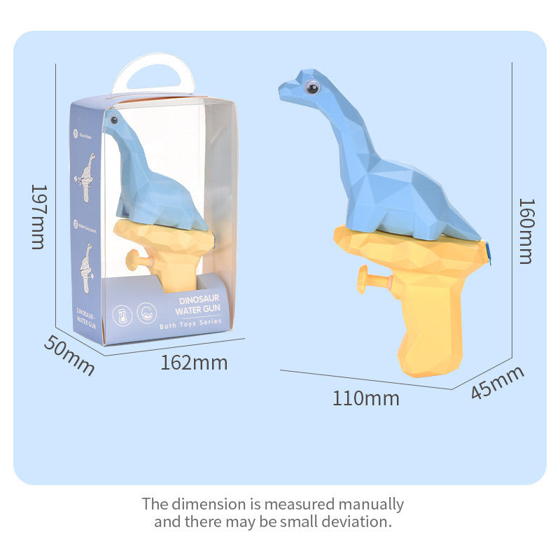 Cartoon Dinosaur Water Gun Toy Mini Press Water Spray Gun Water Fight Parent-Child Interaction Outdoor Water Toy