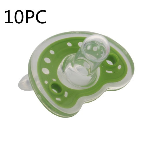 Baby Products Full Silica Gel Pacifier Two-color Liquid Silicone Sleep Comfort Baby Pacifier Baby